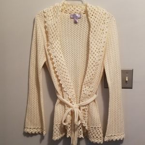 Crochet sweater
